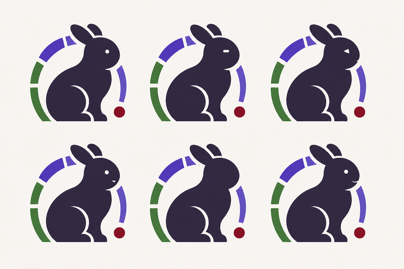 Neutral face original arc bunny refinement board one